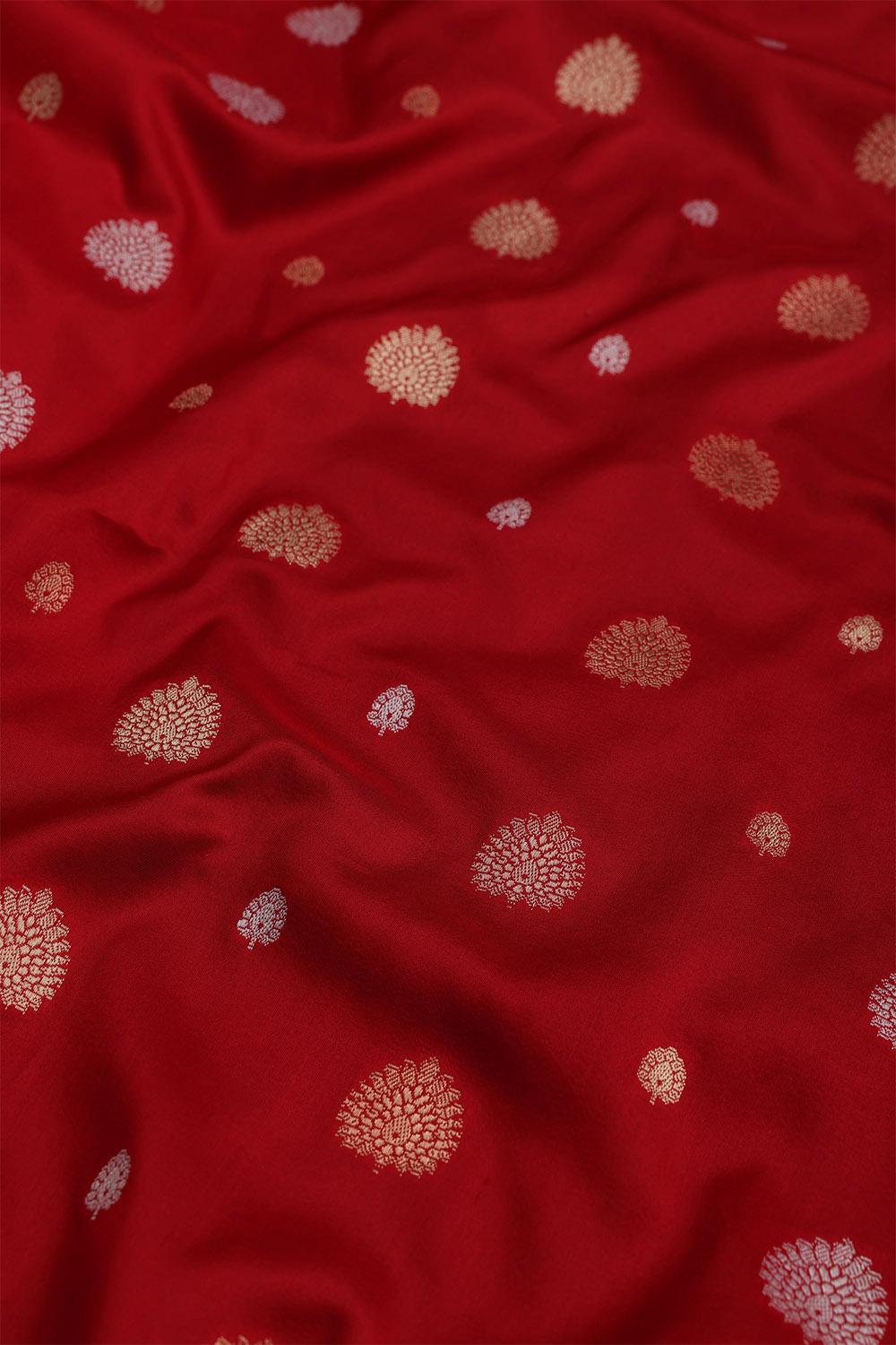 Red Banaras Silk Saree