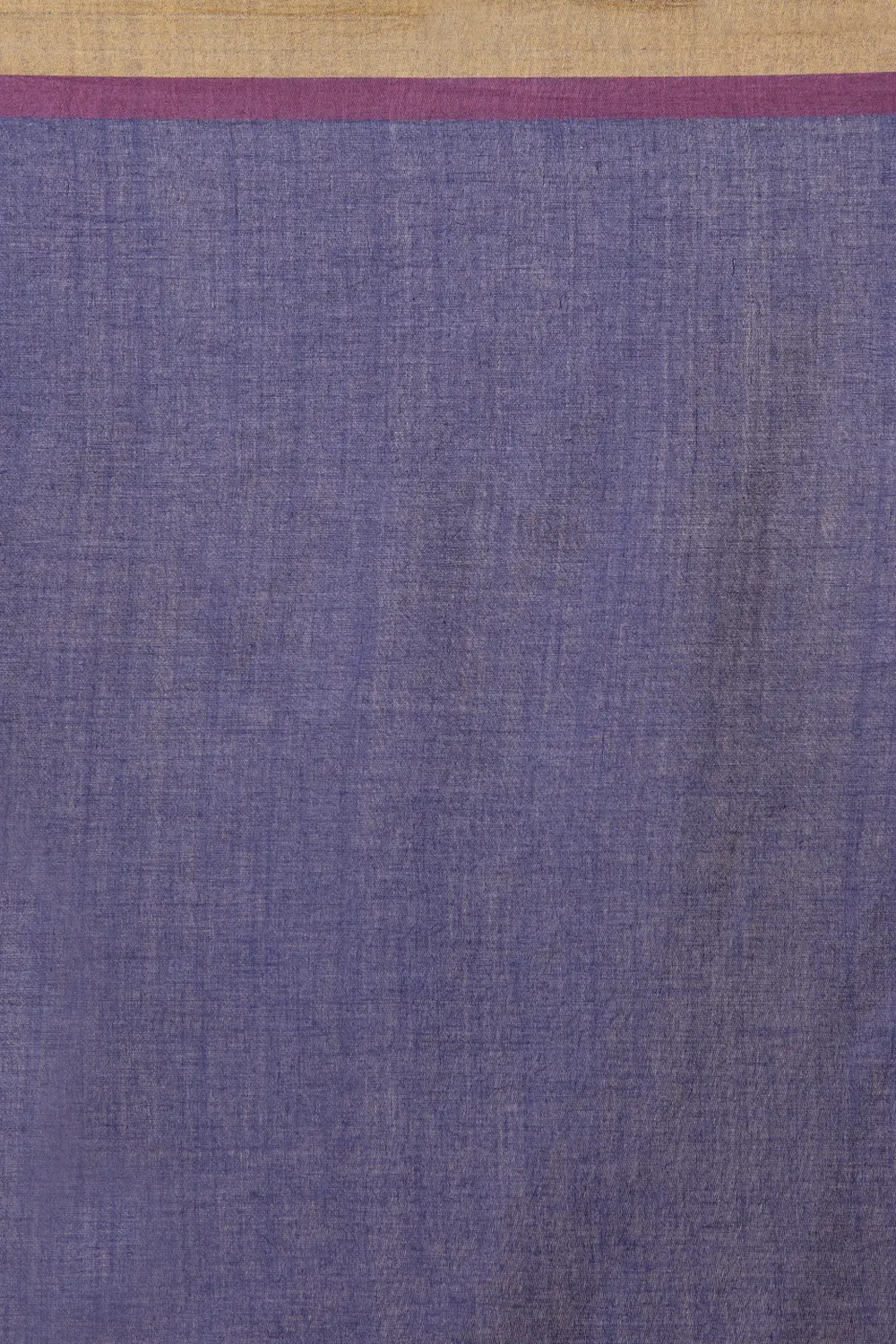 Blue Cotton Pure Khadi Jamdani Saree
